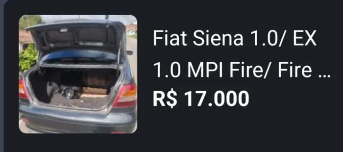 Fiat Siena 1.0/ EX 1.0 MPI Fire/ Fire Flex 8V 2003
