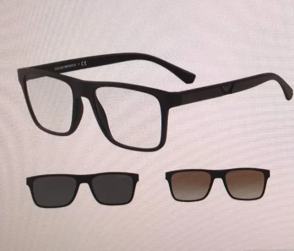 Óculos Emporio Armani clip-on
