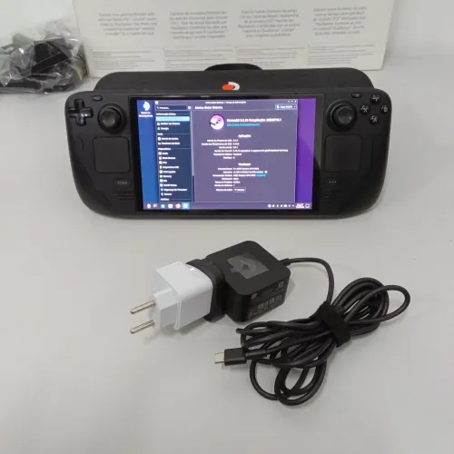 Vendo Steam Deck OLED 1Tb bateria 100% Semi novo