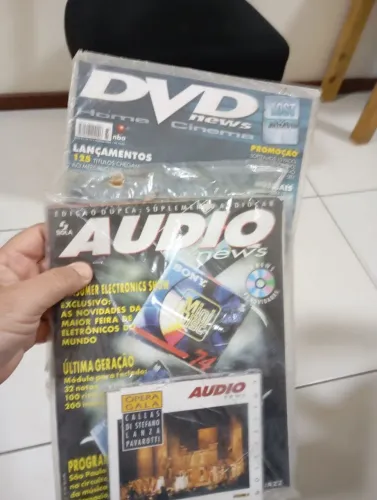 2 revistas vídeo news e dvd news lacradas
