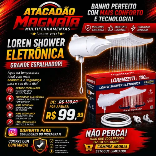 LOREN SHOWER ELETRÔNICA - LORENZETTI