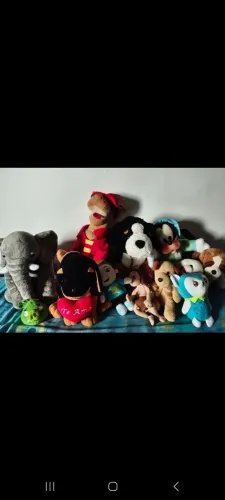 Pelúcias variadas