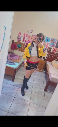 RUMI - guerreiras do kpop ( kpop demon hunters) Cosplay fantasia personagem vivo NOVA
