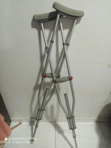 Muleta de alumínio