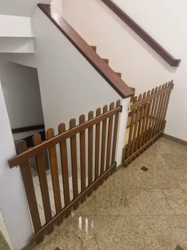 5x Portão de Madeira para escadas!