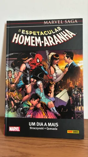 Hq Marvel Saga Vol. 10 Homem-Aranha Um Dia a Mais