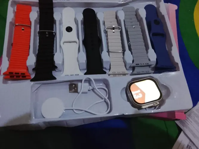 Smartwatcht 7 pulseiras 