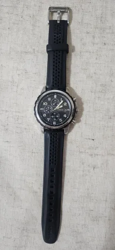 Relógio Fossil Dean Chronograph em aço inoxidável 