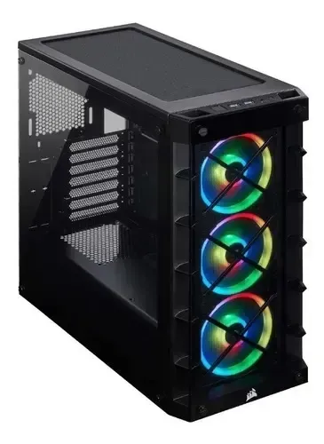 Gabinete gamer corsair icue 465x com fans prism 4