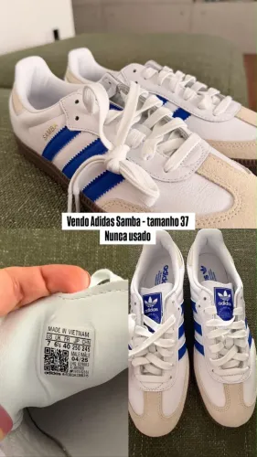 Tênis Adidas Samba OG - tamanho 37