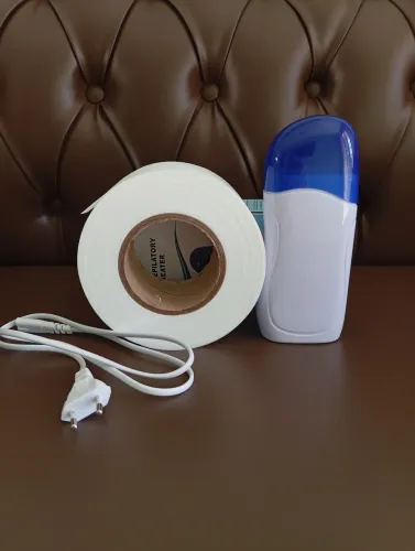 Aquecedor de cera roll-lon + meio rolo de TNT para depilação | SEMI NOVO