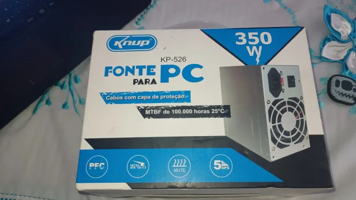 Combo Kit Upgrade: HD Notebook 500GB + Fonte ATX 350W"