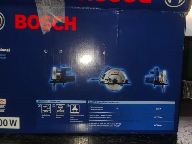 Vendo uma  boch circular1300!!!! Zero na caixa ainda.