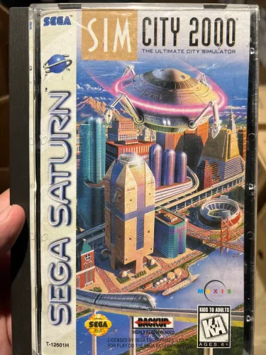 Sim City 2000 - Sega Saturn