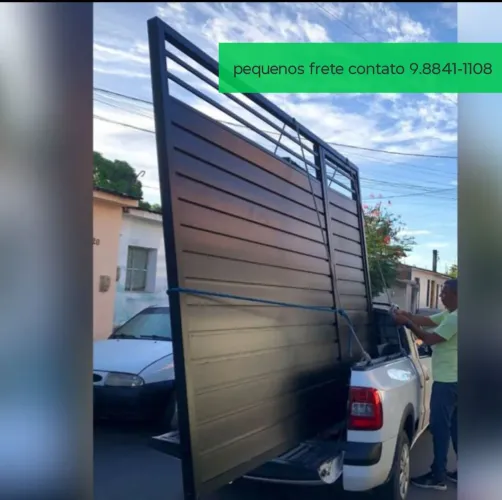 Pequenos frete, com segurança e rapidez