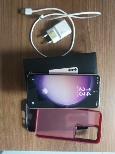 Samsung Galaxy S23 + Plus tela 6`6 8GB RAM 256GB cor especial Rosé pelicula privacidade
