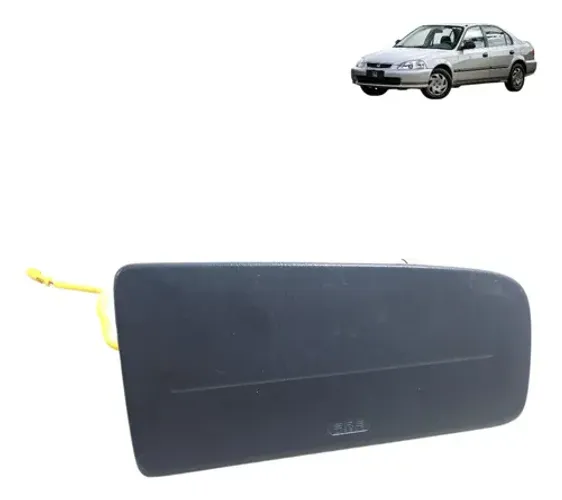 Bolsa Impacto Lado Direito Honda Civic 1996 2000 Preto