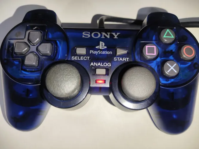 Controle joystick Midnight BLUE PS2 original