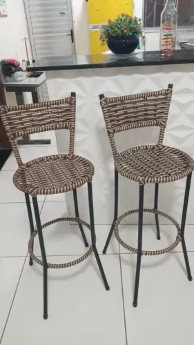 Vendo essas cadeiras pouco usadas