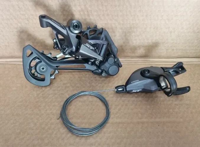 Câmbio Shimano XT 12V Novo, sem uso! Zero! 