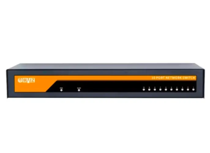 Switch de Rede Giga Haiz 8 Portas + 2 Uplink 100/1000mbps