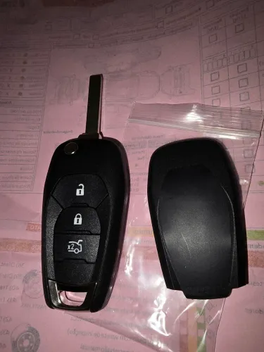 Carcaça chave canivete chevrolet 