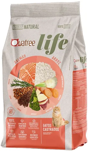 Quatree Life Salmão Castrado 