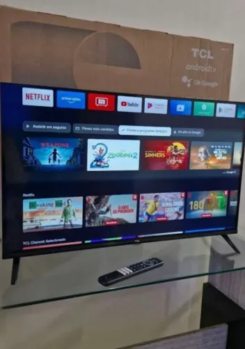 SMART TV TCL 32 POLEGADAS - FULL HD - GARANTIA DE FÁBRICA ATÉ 24/09/26
