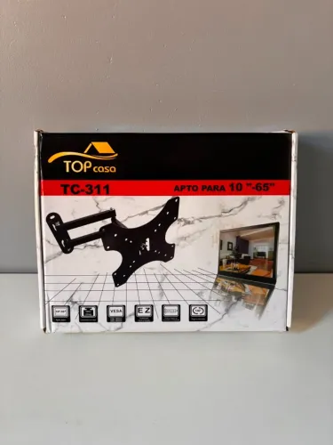 SUPORTE DE TV ARTICULADO ATE 65 POLEGADAS