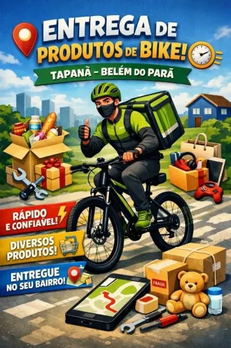 Entregador de bike (prestação de serviço)