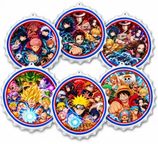 QUADRO DECORATIVO ANIMES