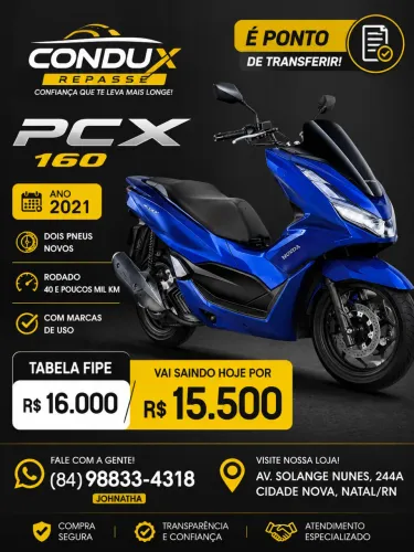 V/t pcx 2022/2022 azul