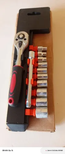 Kit chave/soquetes catraca 1¼ pol. (4 a 13 mm)