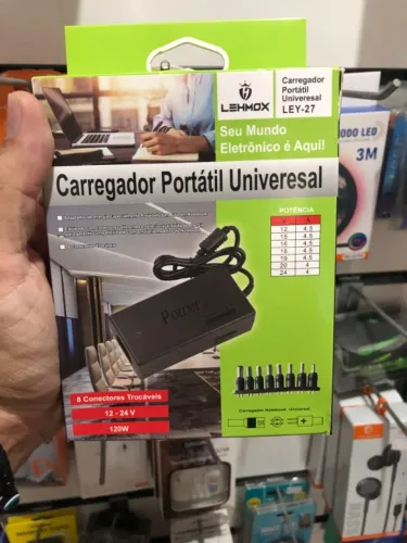 Fonte Carregador Universal para notebook