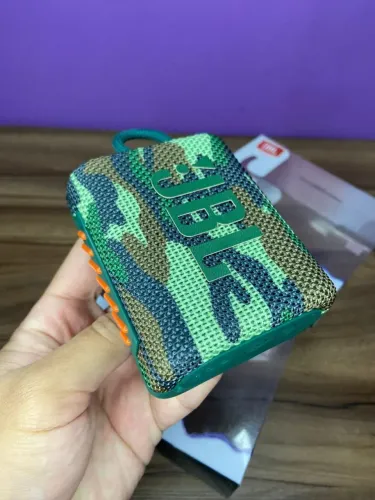 Caixa de som JBL Bluetooth - go3 camuflada - entrega rápida e segura