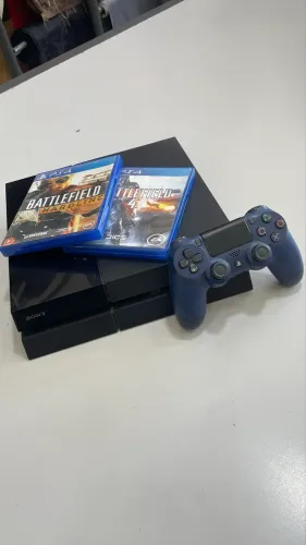 Ps4 1TB + 1 controle + 2 Jogos / IMPECAVEL !