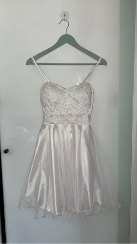Vestido de Festa Branco - Tamanho P