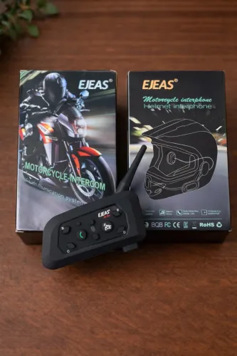 EJEAS V6 Pro+ Original Intercomunicador Mais Completo para Suas Viagens!