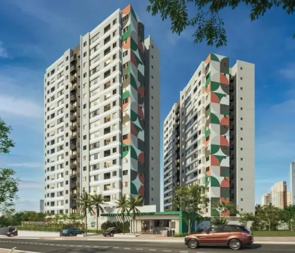 Apartamento, 2 quartos, 1 suíte, 55 m², 1 vaga no Vila Rosa em Goiânia