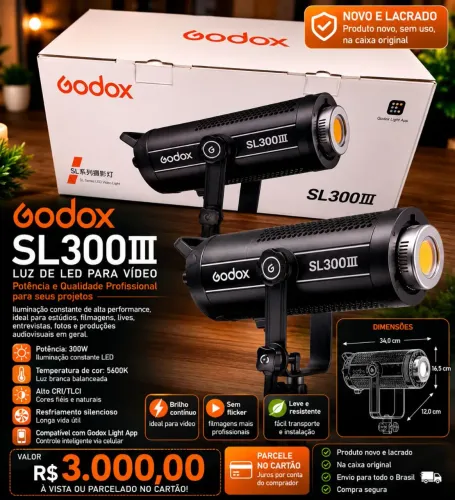 GODOX SL300III novo