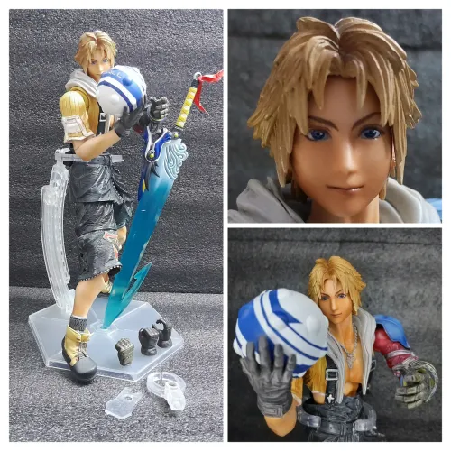 Play Arts Kai Tidus Final Fantasy X 10 Original 
