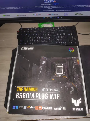 Combo Placa Mãe B560M LGA 1200 WIFI e I5 11400F