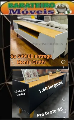 Bancada para televisão promocional