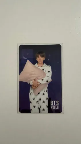 BTS Photocard PC taehyung V Bangtan BTS World Oficial