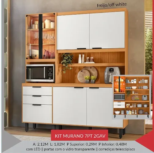 Armário de cozinha 180mt