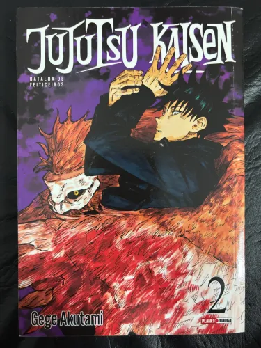 Mangá de Jujutsu Kaisen vol 2.