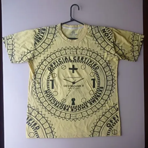 Camiseta - gg - john john destroyer ii amarela