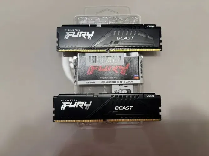 32GB Memória RAM DDR5 6000hz de velocidade e Latencia Cl30