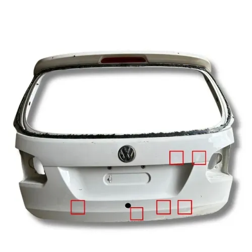 Tampa Traseira Vw Spacefox 2010 À 2014