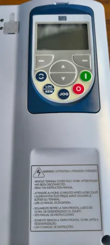 Inversor de frequência cfw11 5 CV 220v corrente de saída 16A